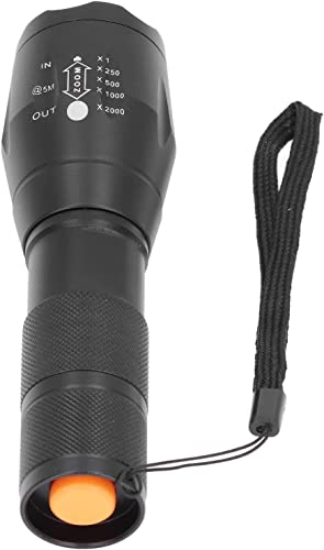 Comphygo Led Hand Rechargeable Flashlights Lights S Rechargeable Aluminium Alloy,High Lumens With 5 Modes,Waterproof Focus Zoomable Flash Light, camping essentials good add to your camping accessories