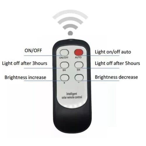 40W Solar Outdoor Flood Light Waterproof/Remote Control/Automatic Working for Balcony, Patio, Garage, Porch, Garden