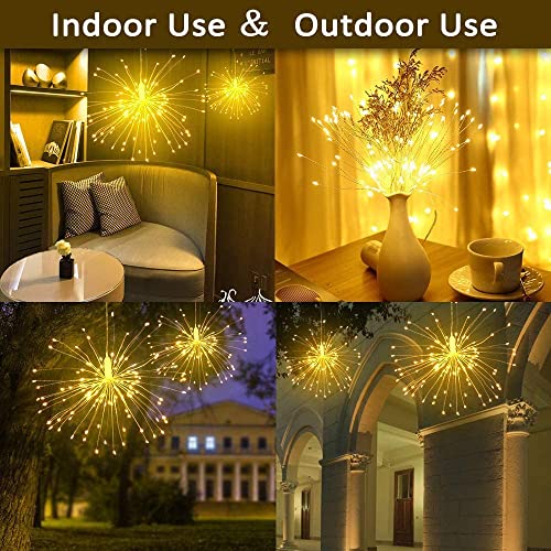 ComphyGo Solar Lights for Outside 120leds String Lights with Remote Control for Garden Decor, Front Porch Decor, Patio Lights, Landscape Lighting, Solar Lights Outdoor Waterproof