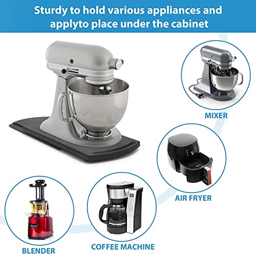 Kitchen Caddy Sliding Coffee Maker,Kitchen Appliance Moving Caddy, Countertop Slider with Smooth Rolling Wheels for Blender, Toaster, Air Fryer, Pot, Food Processors, Aid Mixer (Set of 1)