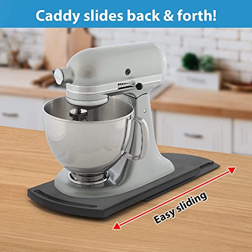 Kitchen Caddy Sliding Coffee Maker,Kitchen Appliance Moving Caddy, Countertop Slider with Smooth Rolling Wheels for Blender, Toaster, Air Fryer, Pot, Food Processors, Aid Mixer (Set of 1)
