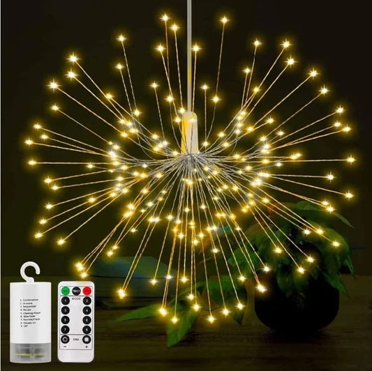 ComphyGo Solar Lights for Outside 120leds String Lights with Remote Control for Garden Decor, Front Porch Decor, Patio Lights, Landscape Lighting, Solar Lights Outdoor Waterproof